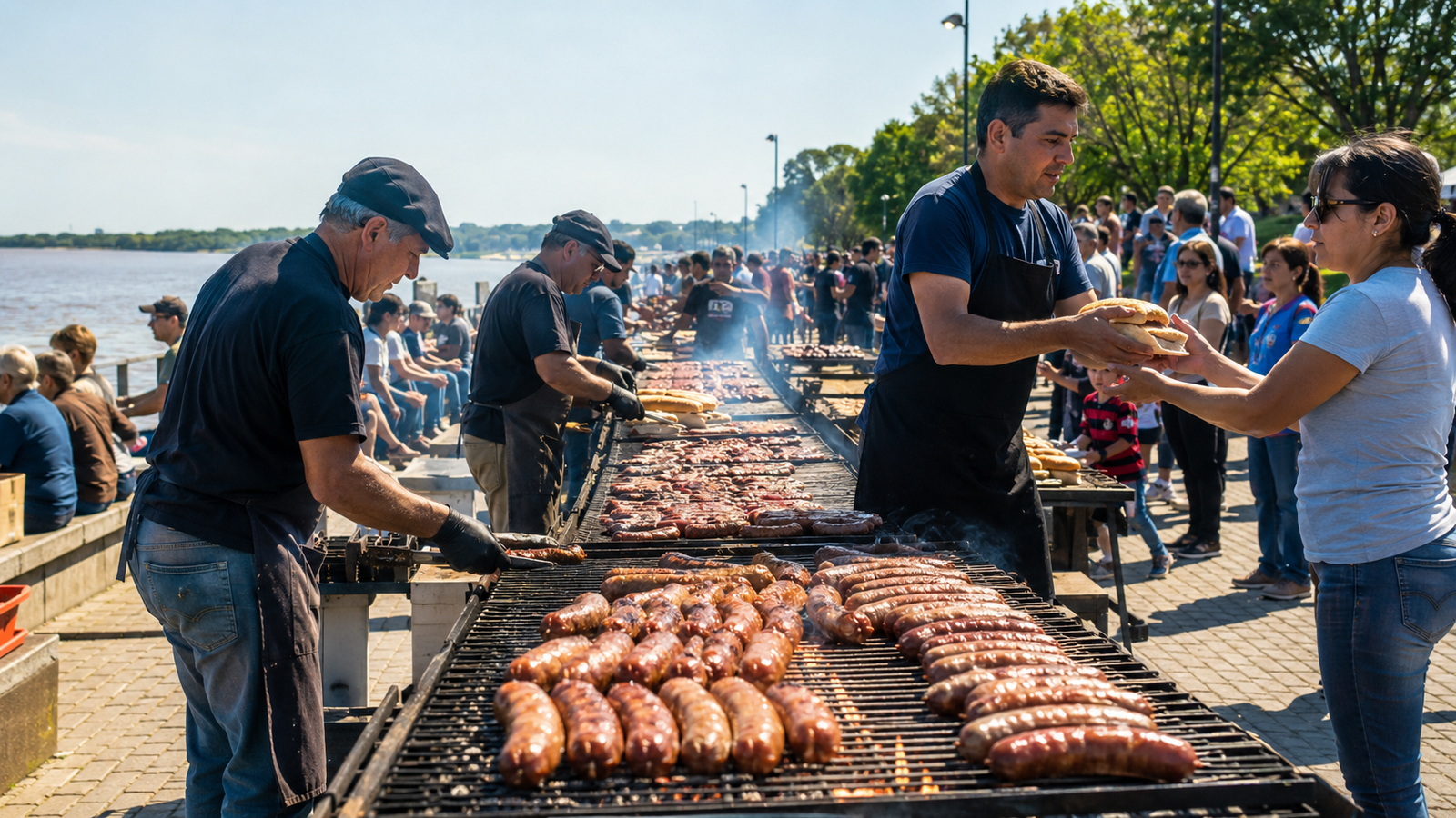 Paraná prepara la Choripaneada Más Grande del Mundo de los Clubes
