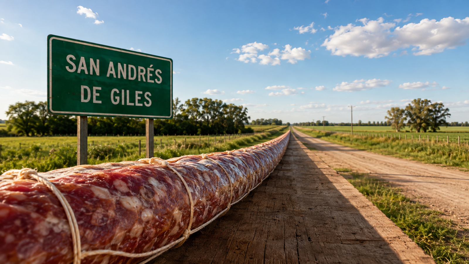 Fiesta del Salame más Largo 2026: San Andrés de Giles busca recuperar el récord