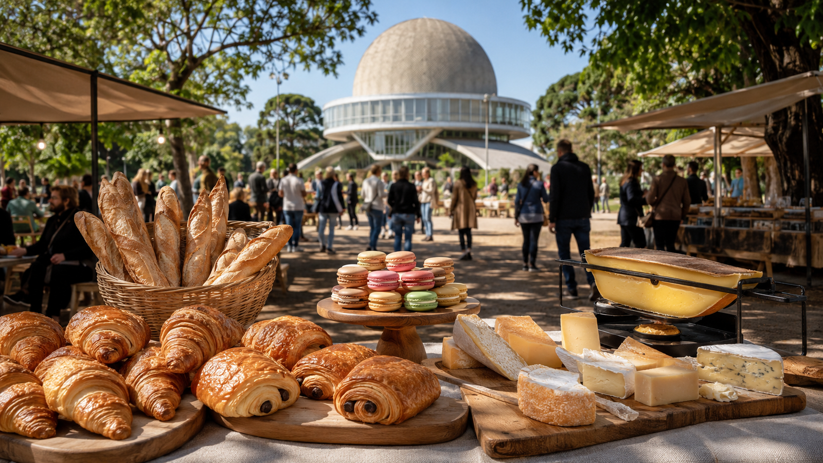 Feria Francesa en el Planetario 2026: gastronomía, música y entrada gratuita