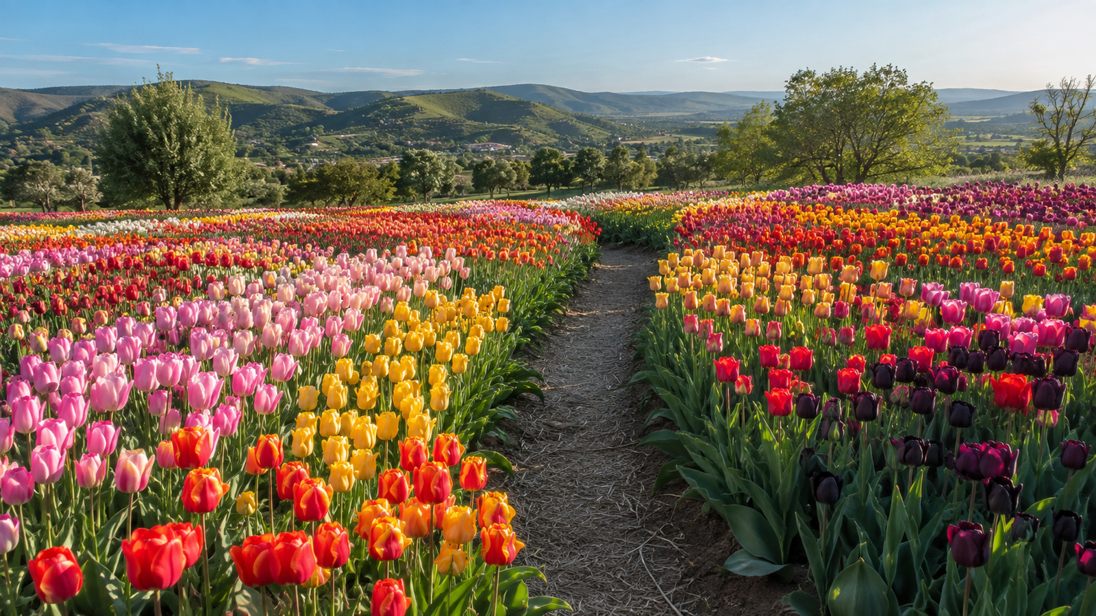 El jardín de 80.000 tulipanes de Villa Rumipal: cuándo abre y cómo visitarlo