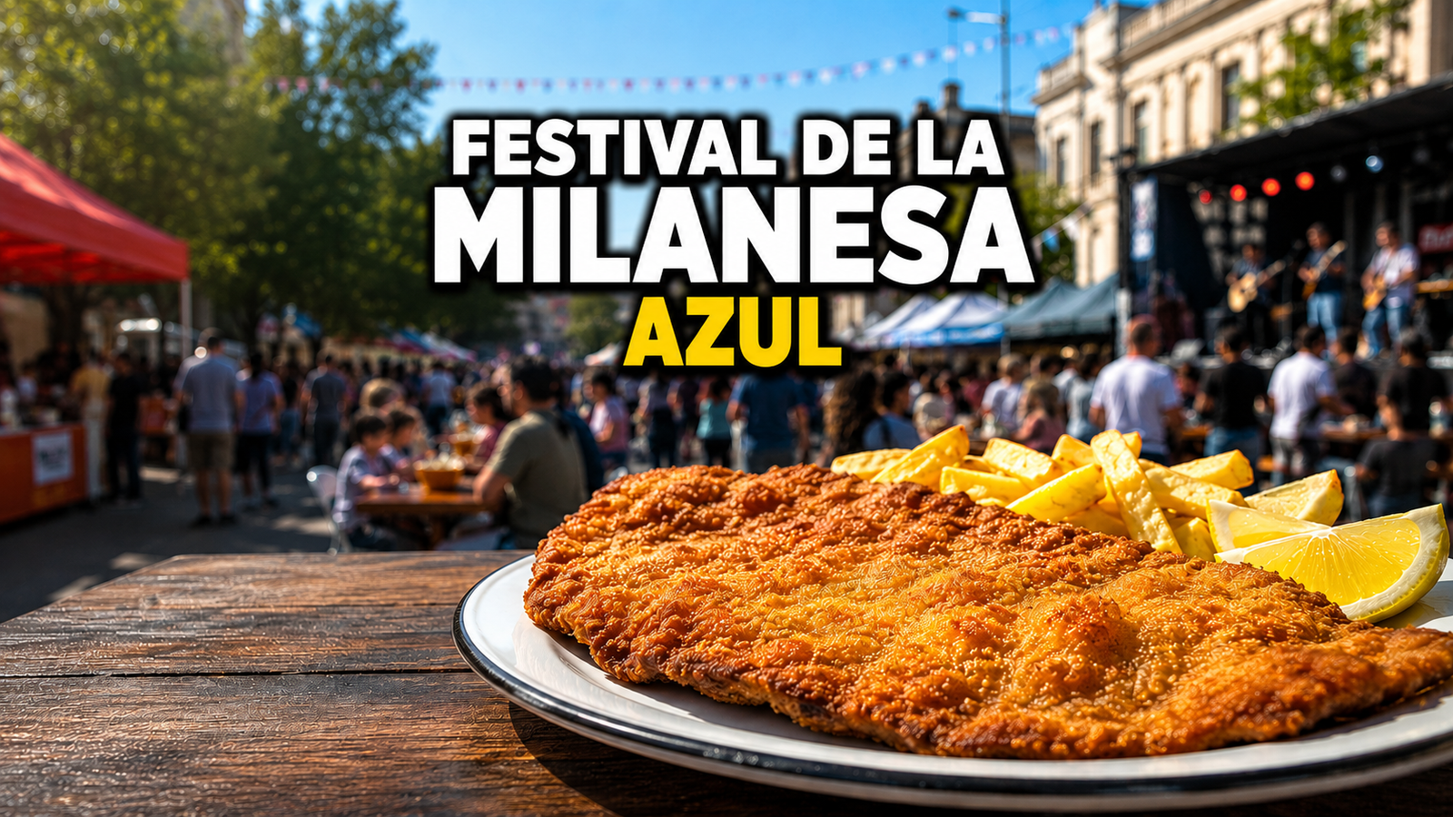 Primer Festival de la Milanesa en Azul: fecha, propuestas y qué hacer